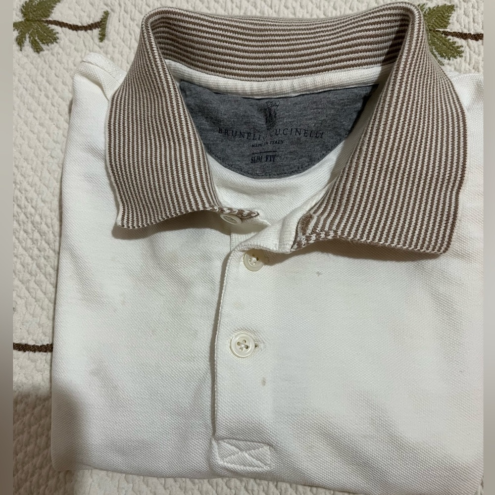 MEN'S BRUNELLO CUCINELLI POLO SHIRT - Picture 2 of 4